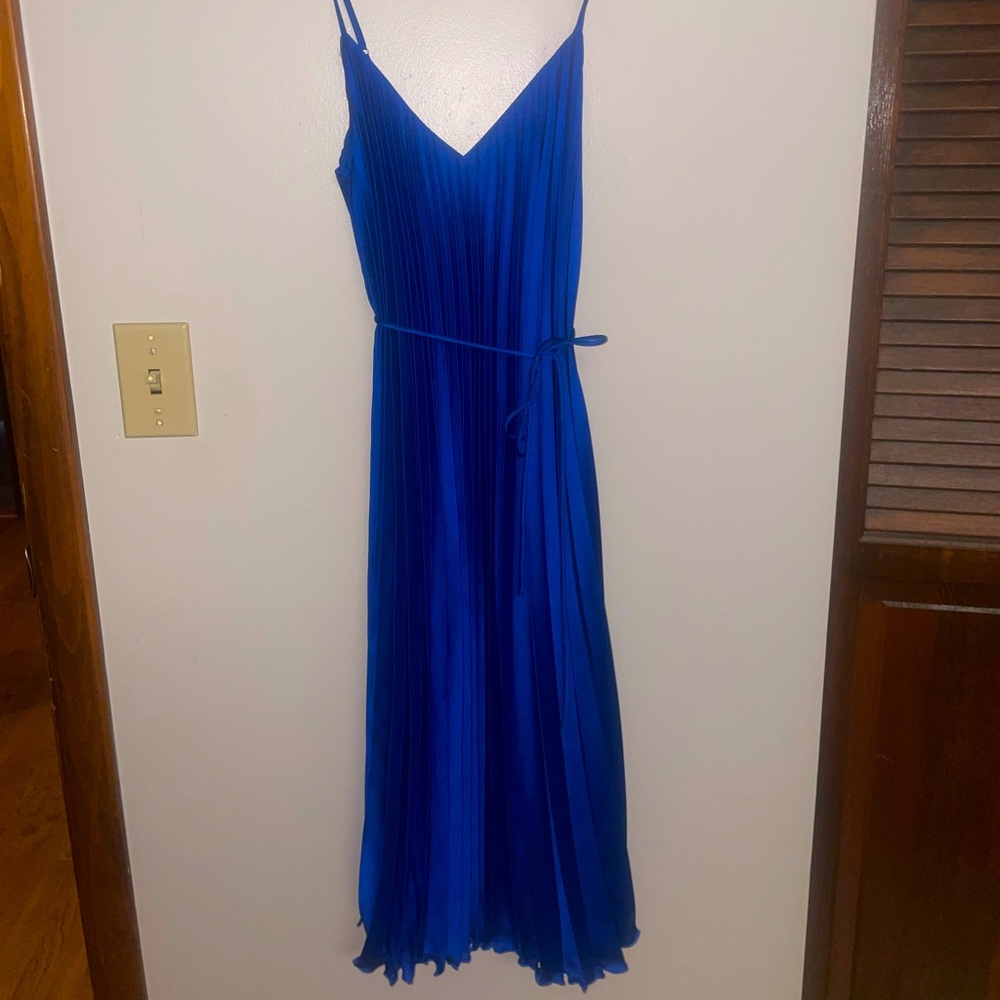Banana Republic royal blue evening dress